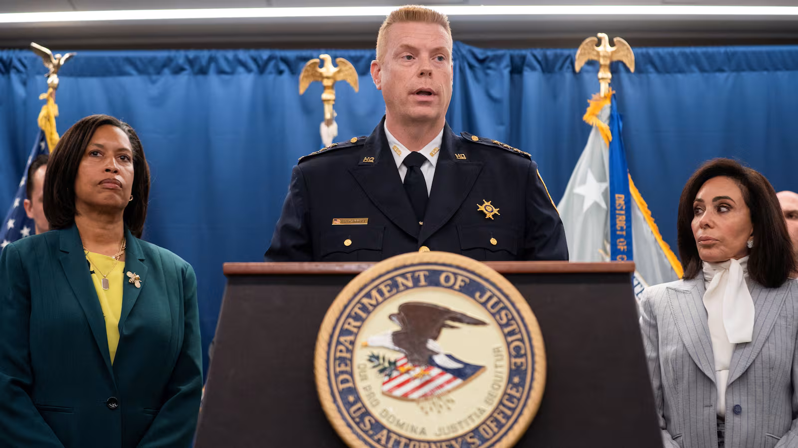 DC Metropolitan Police Department headquarters amid crime data manipulation investigation in 2026