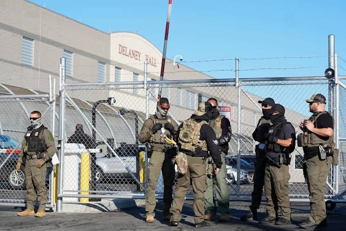 Delaney Hall ICE detention facility in Newark, New Jersey