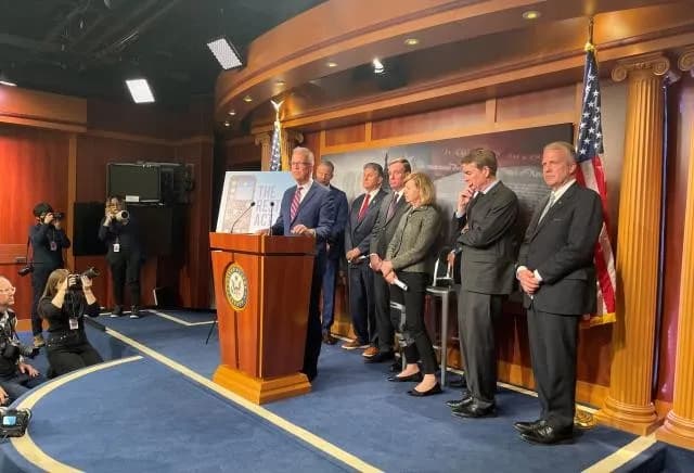 Logos for the FBI and the U.S. Attorney's Office